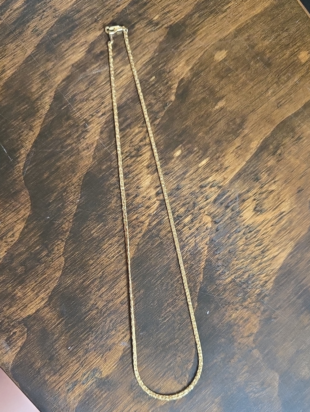 14KGP Gold Rope Chain Necklace